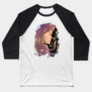 sleeping lady Baseball T-Shirt